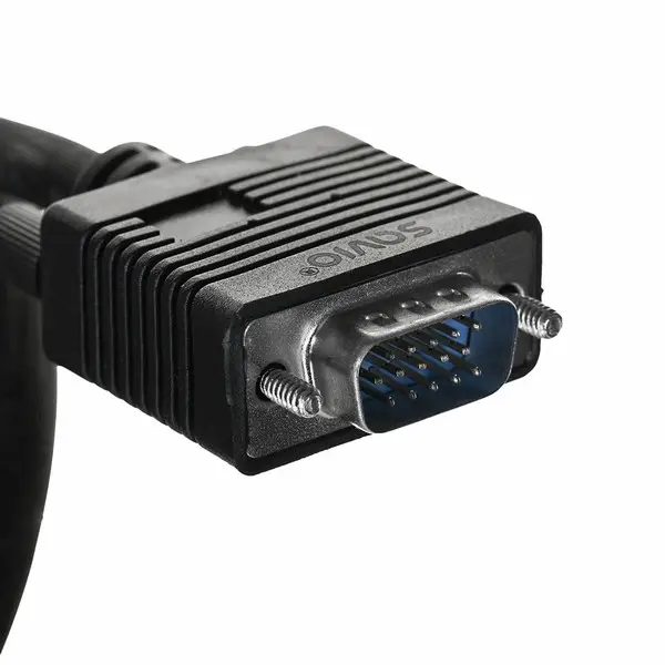 Savio Cl-202 VGA kabelis 1,8 m VGA (D-Sub) Juoda – 3