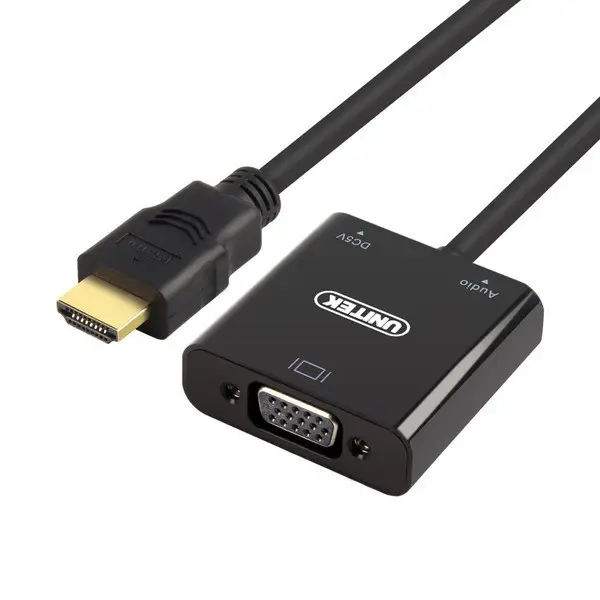 UNITEK Y-6333 Unitek HDMI to VGA adapter + audio Y-6333 – 2