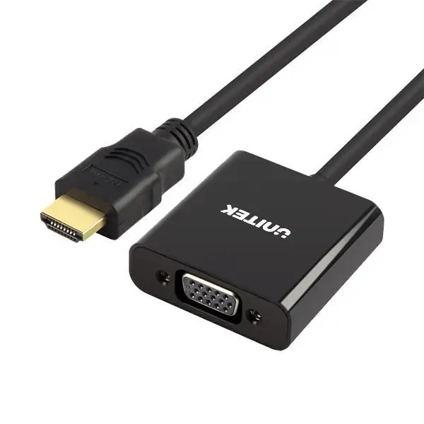 UNITEK Y-6333 Unitek HDMI to VGA adapter + audio Y-6333 – 5