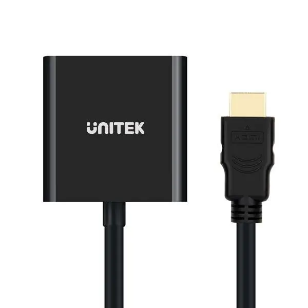 UNITEK Y-6333 Unitek HDMI to VGA adapter + audio Y-6333 – 7