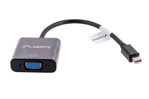 LANBERG AD-0006-BK adapter mini Displayport M ->VGA F cable – 4