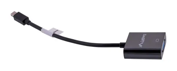 LANBERG AD-0006-BK adapter mini Displayport M ->VGA F cable – 9
