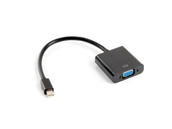 LANBERG AD-0006-BK adapter mini Displayport M ->VGA F cable – 10