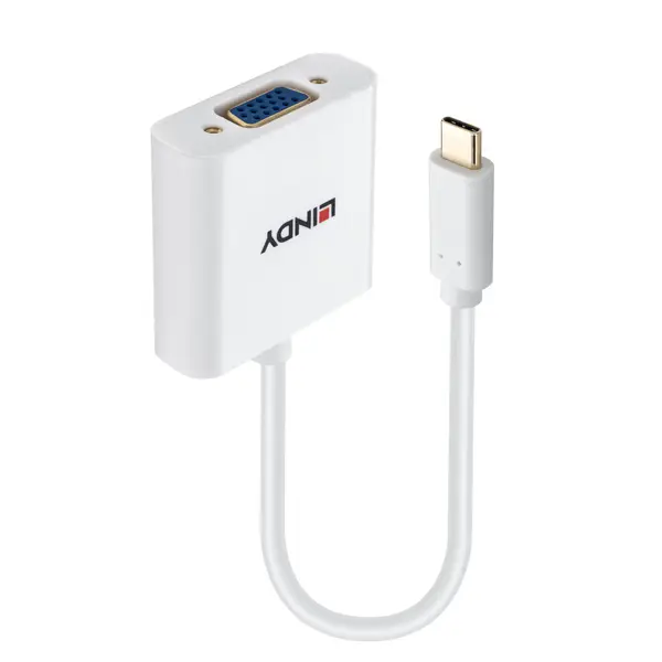 USB-C Į VGA Adapteris - Lindy 1920 × 1 200 60 Hz – 3