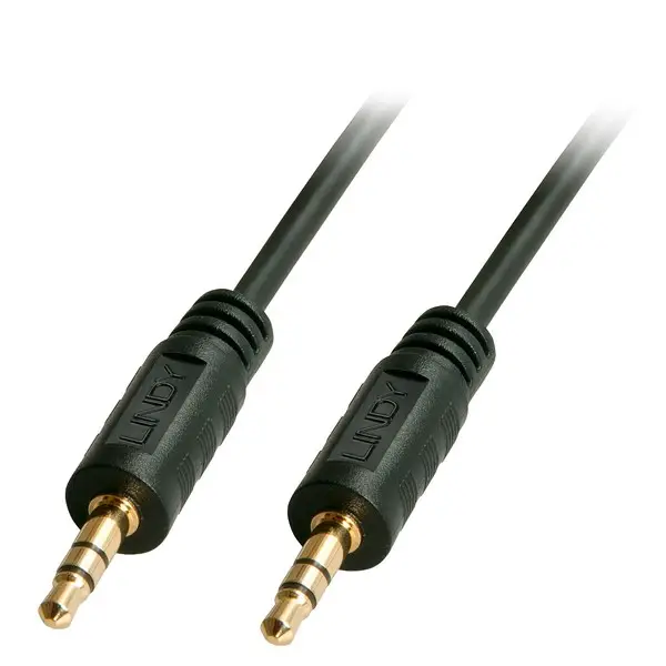 Garso Kabelis - Lindy 3,5 Mm Stereo Jack Kištukas M/M, 0,25 M – 2