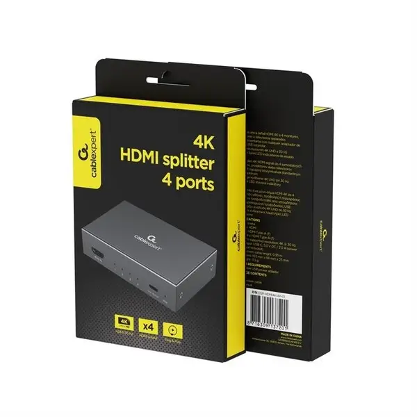 VIDEO SPLITTER HDMI 4PORT/DSP-HDMI4K-4P-01 GEMBIRD – 3