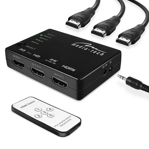 MEDIATECH MT5207 5xHDMI SWITCH 4K MT5207 – 5