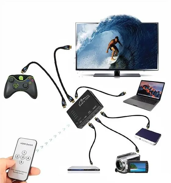 MEDIATECH MT5207 5xHDMI SWITCH 4K MT5207 – 7