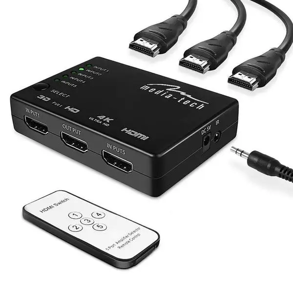 MEDIATECH MT5207 5xHDMI SWITCH 4K MT5207 – 8