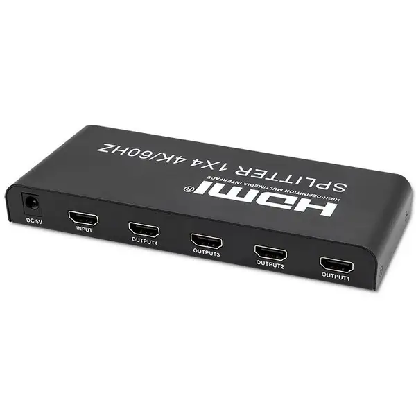 Qoltec 51799 Aktyvus HDMI skirstytuvas 4 x HDMI 4K x 2K – 7