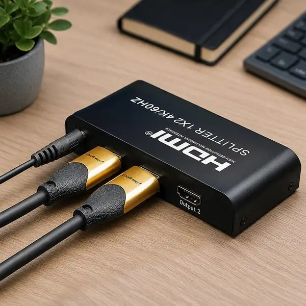 Qoltec 51797 Aktyvus HDMI skirstytuvas 2 x HDMI 4K x 2K – 8