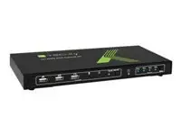 TECHLY 028702 4-port HDMI/USB KVM switch 4x1 with audio – 2