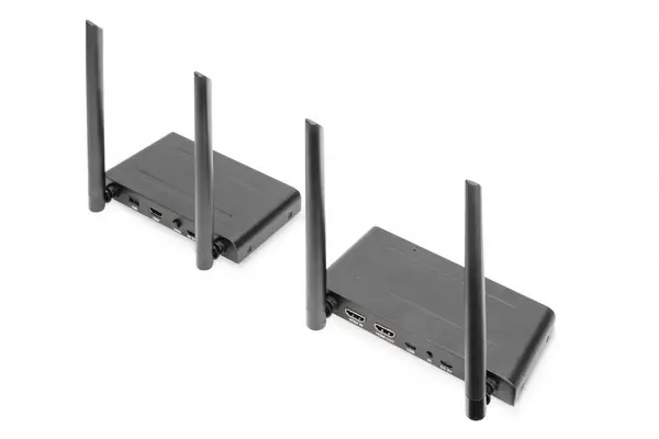 Digitus Wireless HDMI KVM Extender Set, 200 m – 5