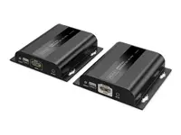 DIGITUS HDMI IP Extender Set 4K/60Hz 120/200 m PoE One-to-Many CAT Black – 8