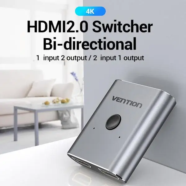 VIDEO SWITCHER HDMI 2-PORT/AFUH0 VENTION – 2