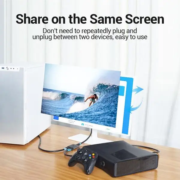 VIDEO SWITCHER HDMI 2-PORT/AFUH0 VENTION – 3