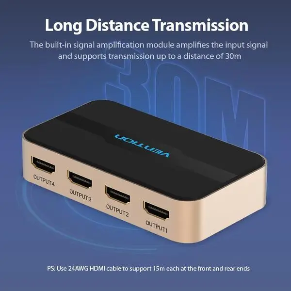 VIDEO SPLITTER HDMI 4PORT/ACCG0-EU VENTION – 7