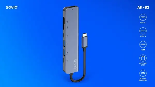 AK-82 HUB USB-C – 6