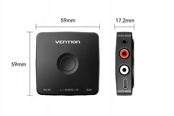 „Vention“ „Bluetooth 5.1“ garso imtuvas – 2