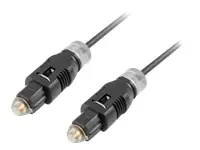 LANBERG CA-TOSL-10CC-0030-BK TosLink M/M Optical Cable 3M Black – 2