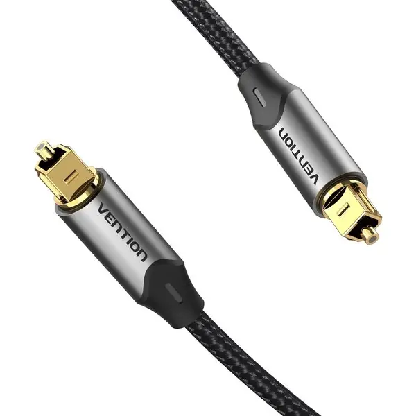 Vention BAVHI garso kabelis 3 m „Toslink“ Aliuminis, Pilka – 2