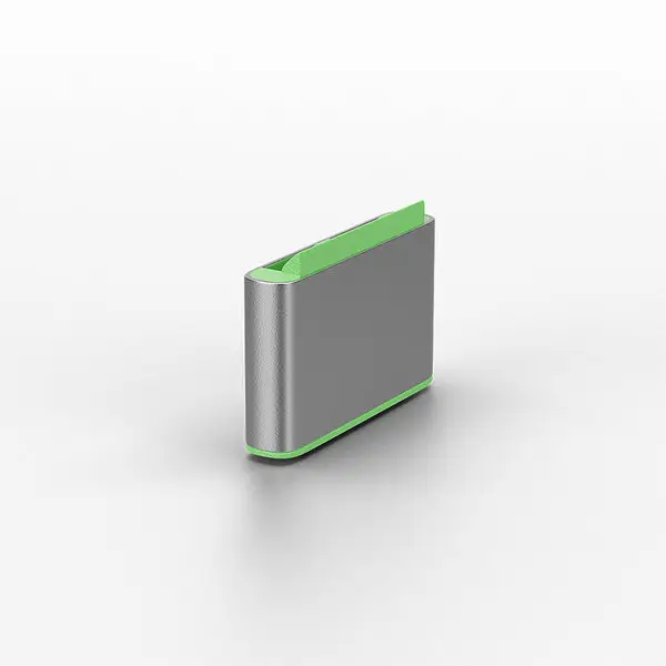 USB Priedas - LINDY USB Type C Prievadų Blokatoriai, 10 vnt., Žali – 2