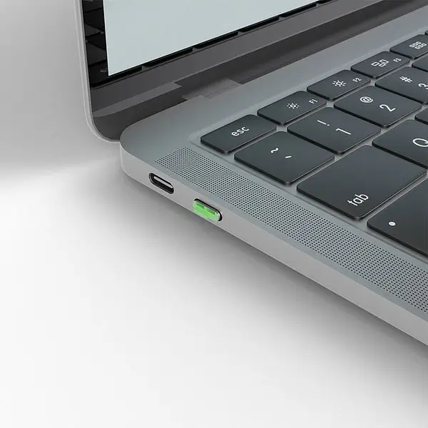 USB Priedas - LINDY USB Type C Prievadų Blokatoriai, 10 vnt., Žali – 4