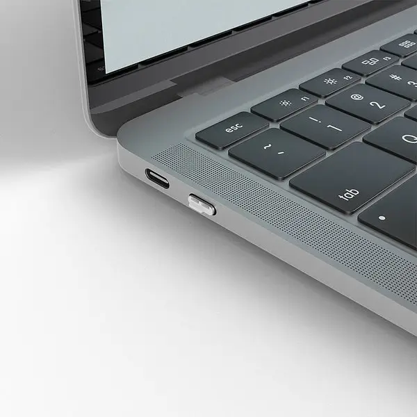 USB Priedas - LINDY USB C Prievado Blokatoriaus Rinkinys, 4 vnt. + raktas, ABS, Baltas – 4