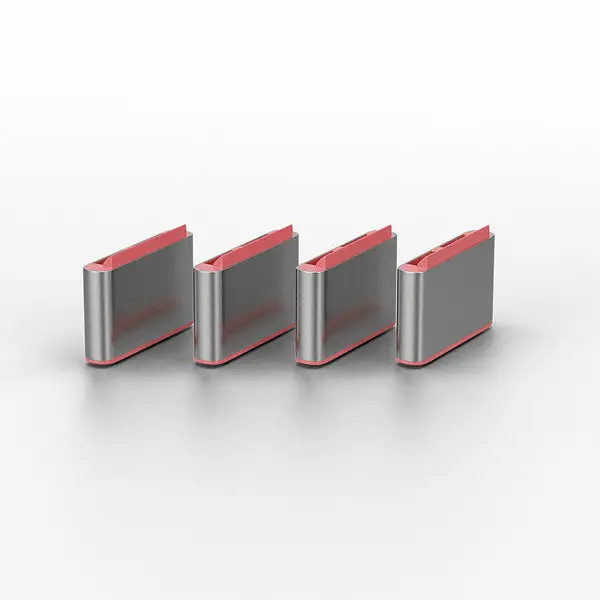 USB Priedas - LINDY USB Type C Prievadų Blokatoriai, 10 vnt., Rožinė – 3