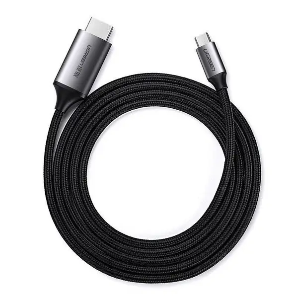 UGREEN USB-C–HDMI kabelis, 4K, UHD, 1,5 m, juodas – 8