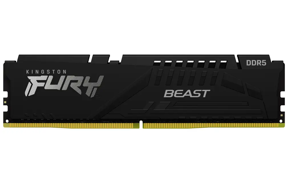 Kingston DRAM 32GB 5600MT/s DDR5 CL40 DIMM (Kit of 2) FURY Beast Black XMP + GIFT Kingston 64GB USB3.2 Gen1 DataTraveler – 8