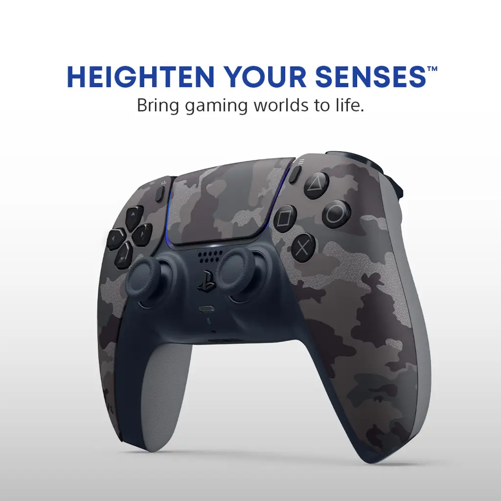 Kontroler bezprzewodowy SONY DualSense Grey Camo – 2