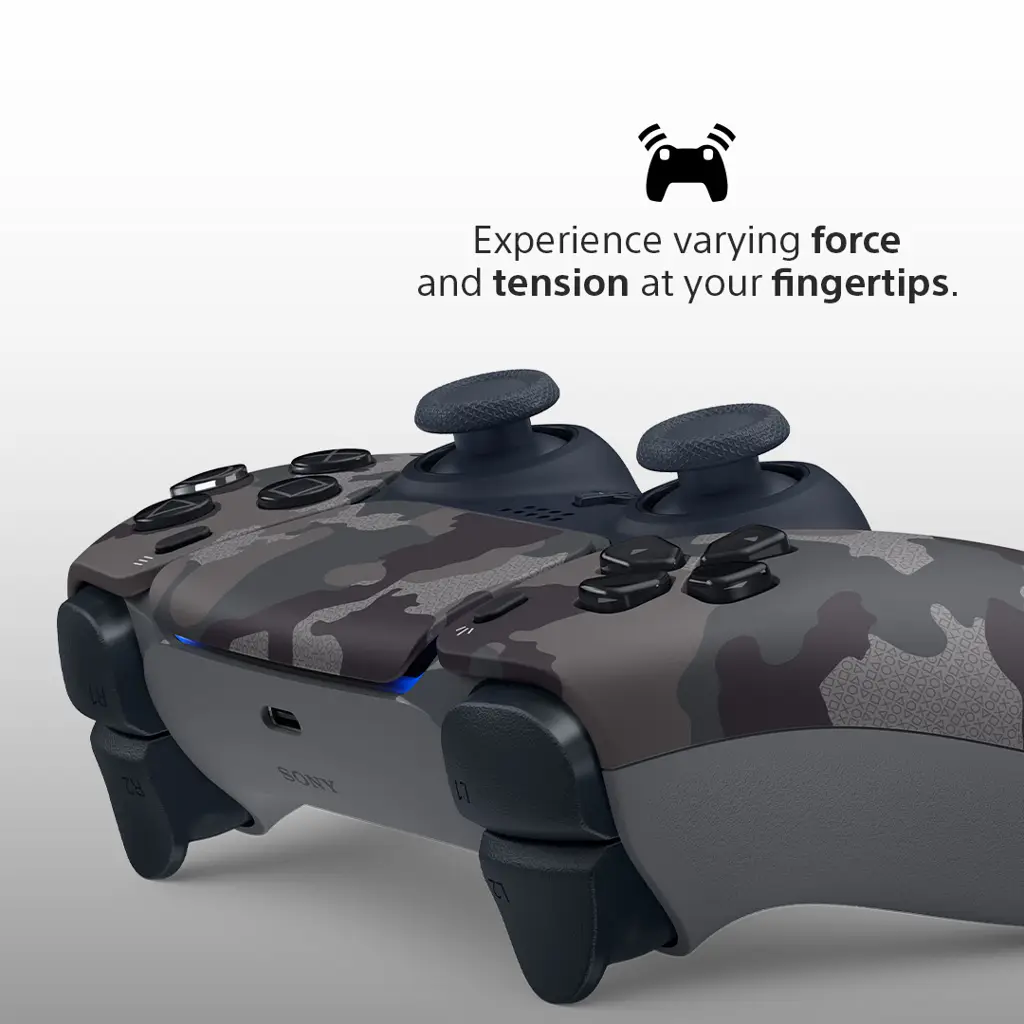 Kontroler bezprzewodowy SONY DualSense Grey Camo – 3
