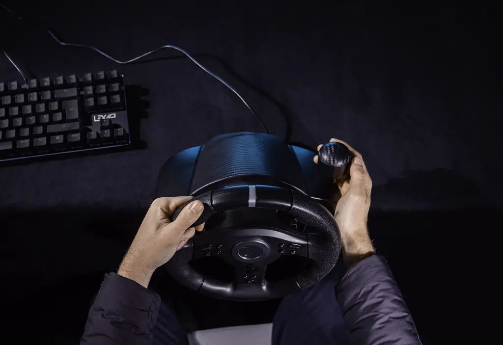 LEXIP XDRIVE-350 Multiplatform Steering Wheel – 4