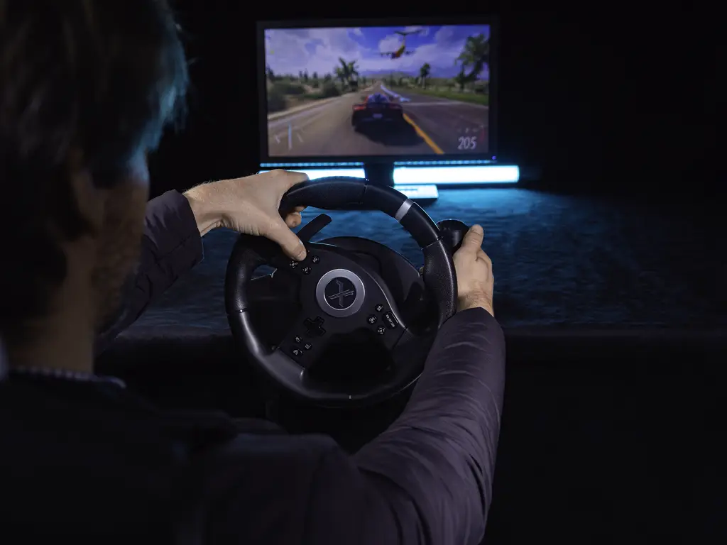 LEXIP XDRIVE-350 Multiplatform Steering Wheel – 5