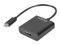 LANBERG AD-UC-HD-01 adapter USB TYPE-C M -HDMI F 15cm Black – 5