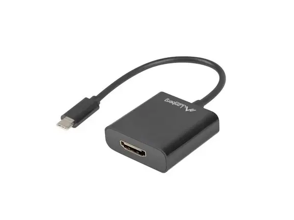 LANBERG AD-UC-HD-01 adapter USB TYPE-C M -HDMI F 15cm Black – 6