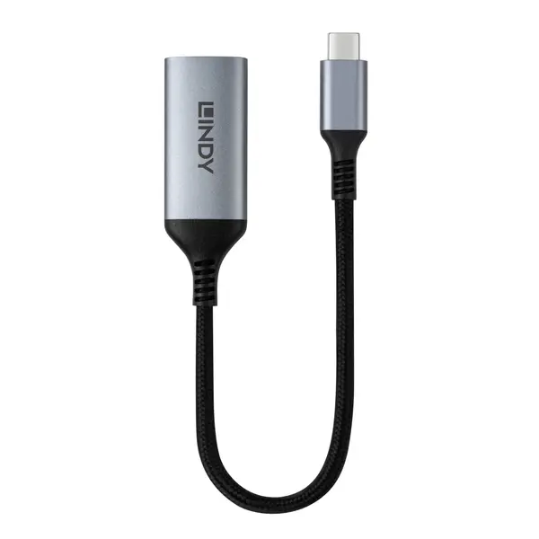 Adapteris - LINDY USB Type C į DisplayPort 8K60 Keitiklis, 32.4Gbps, Juoda – 3