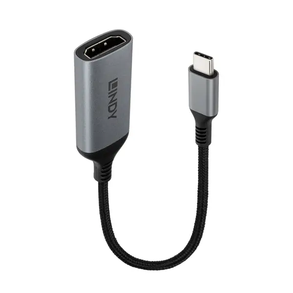 Adapteris - LINDY USB Type C į HDMI 8K60 konverteris, 8K@60Hz, kompaktiškas – 4