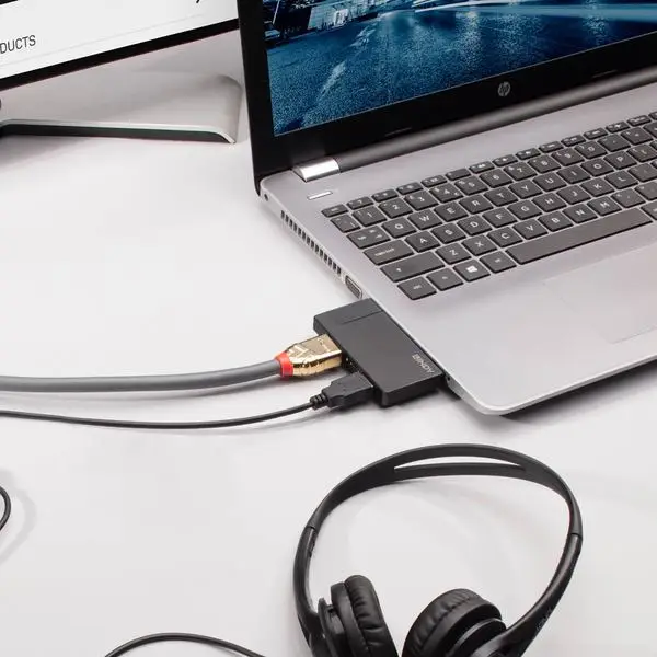 USB-C dokų stotis - LINDY DST-Micro 4K HDMI, 100W PD, USB 3.2 Gen 1 – 4
