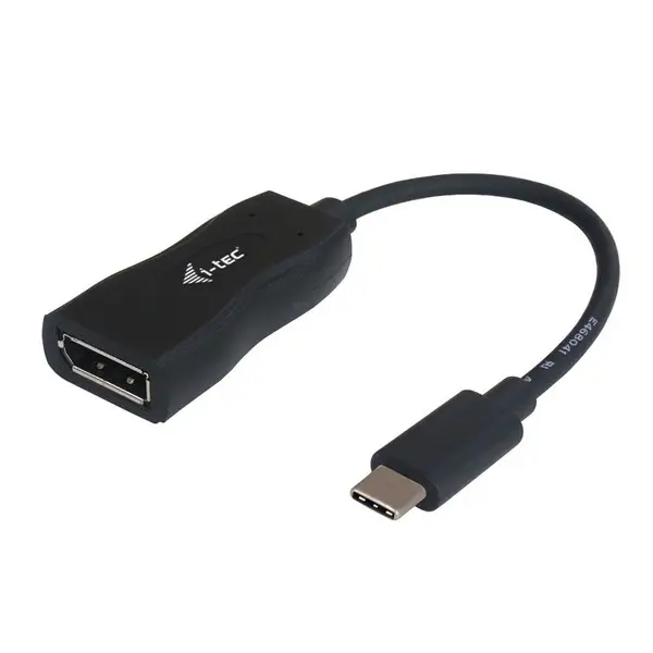 I-TEC USB C to Display Port Adapter 1x DP 4K 60Hz Ultra HD compatible with Thunderbolt 3 – 3