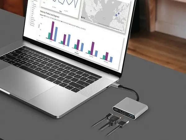 TRACER A-1 USB-C HDMI 4K USB 3.0 PDW 100W adapter – 7