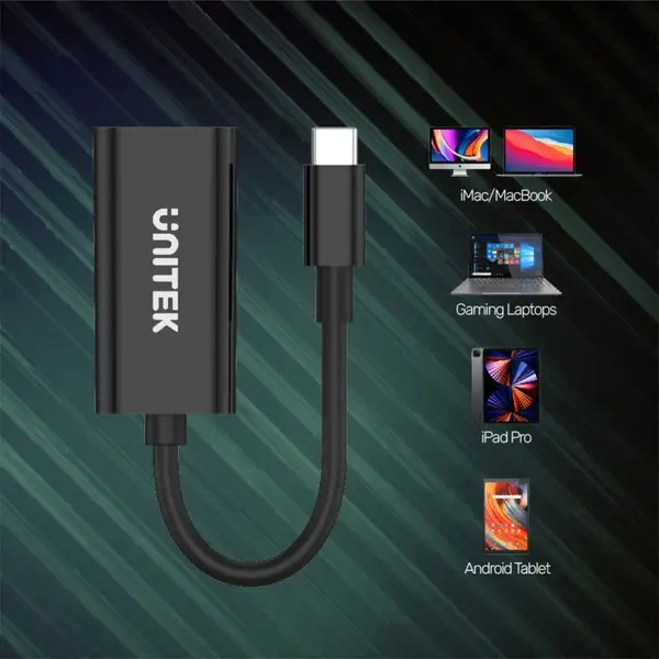 UNITEK V1421A Adapter USB-C - HDMI 2.0a 4K 60Hz – 4