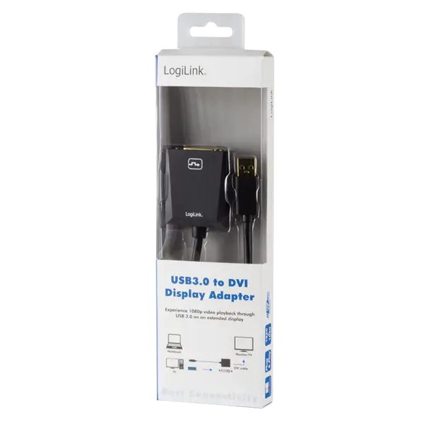 LOGILINK UA0232 Adapter USB 3.0 to DVI – 3