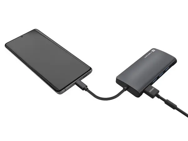 NATEC Multiport dock Fowler 2 V2 8in1 USB 3.0 hub HDMI 4K USB-C RJ45 SD micro SD – 6