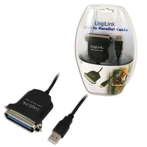 LOGILINK AU0003C - Adapter USB to IEEE1284 parallel port cable 1.8 m – 2