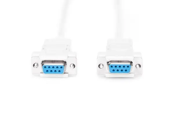 DIGITUS Zero-modem cable D-sub9 w/W 1.8m beige bulk – 3
