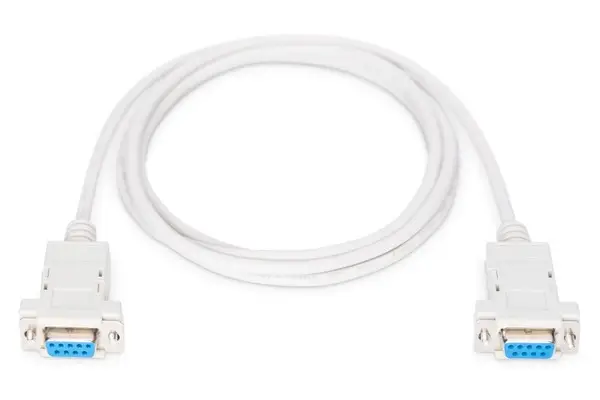 DIGITUS Zero-modem cable D-sub9 w/W 1.8m beige bulk – 4