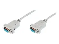 DIGITUS Zero-modem cable D-sub9 w/W 1.8m beige bulk – 5