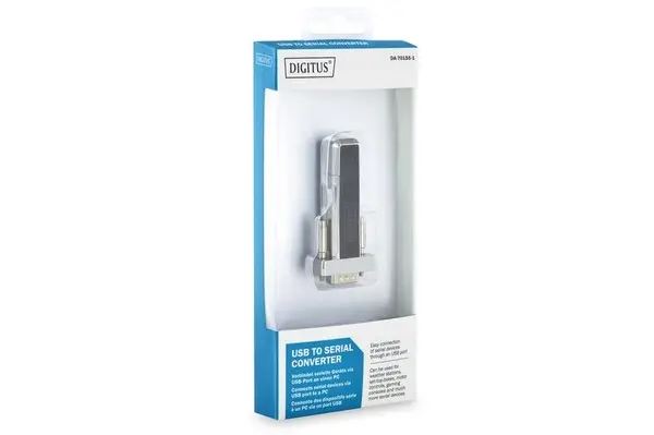 DIGITUS Converter USB1.1 to Serial incl. USB A/M USB A/F cable 80cm – 3